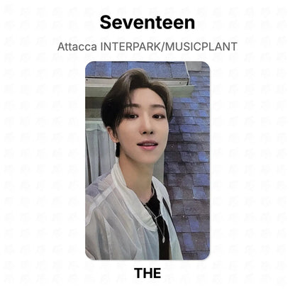 Seventeen Attacca INTERPARK/MUSICPLANT photocard ufficiale