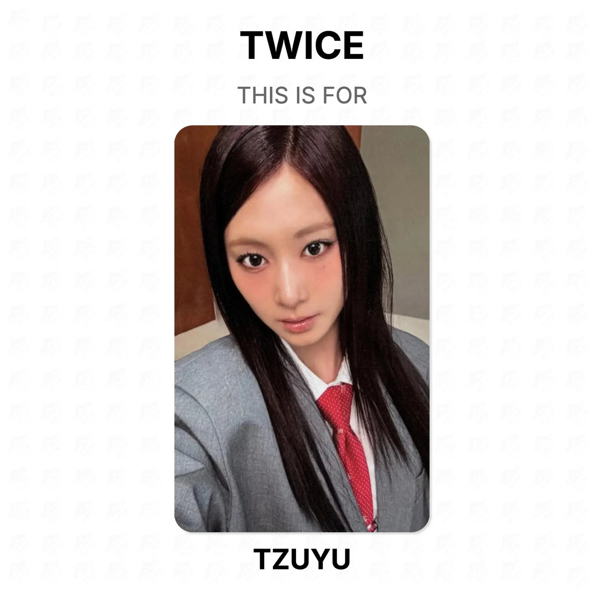 TWICE THIS IS FOR Official Photocard