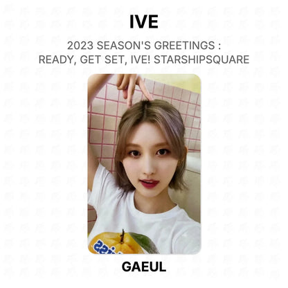 IVE 2023 SEASON'S GREETINGS : READY, GET SET, IVE! STARSHIPSQUARE Official Photocard