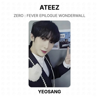 ATEEZ ZERO : FEVER EPILOGUE WONDERWALL Official Photocard