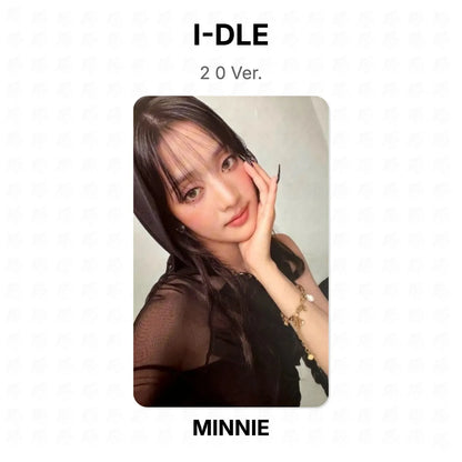 I-DLE 2 0 Ver. Official Photocard