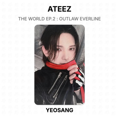 ATEEZ THE WORLD EP.2 : OUTLAW EVERLINE Official Photocard