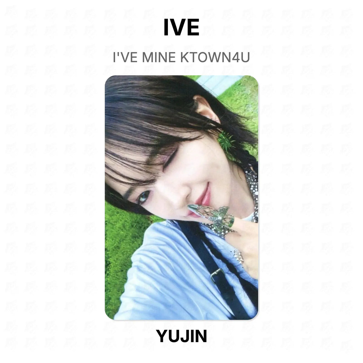 IVE I'VE MINE KTOWN4U Official Photocard