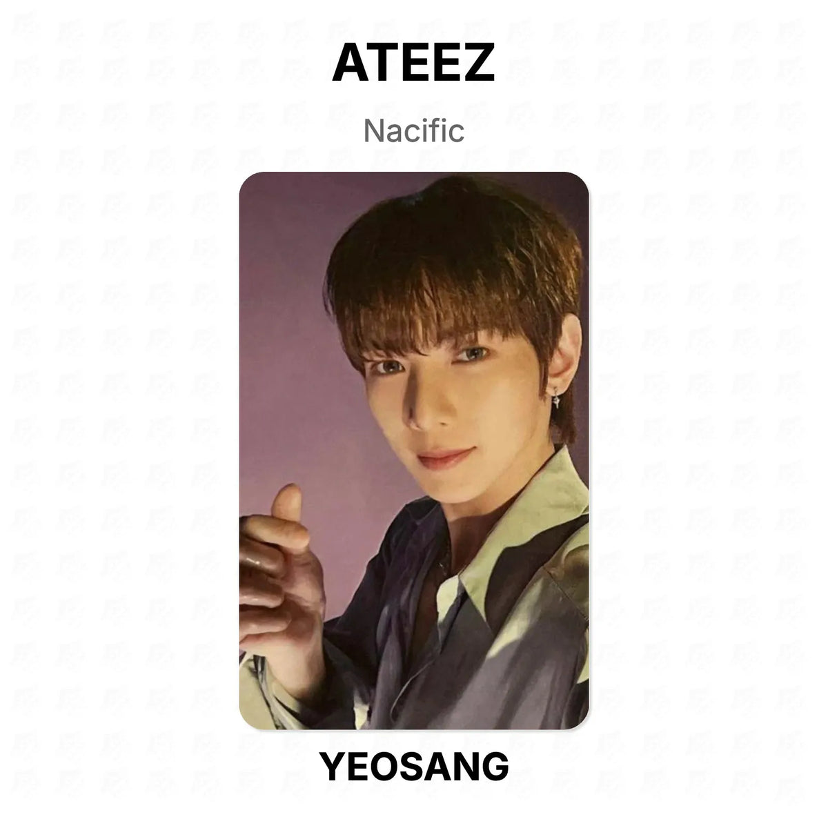 ATEEZ Nacific Official Photocard