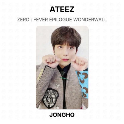 ATEEZ ZERO : FEVER EPILOGUE WONDERWALL Official Photocard