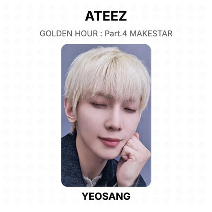 ATEEZ GOLDEN HOUR : Part.4 MAKESTAR Official Photocard