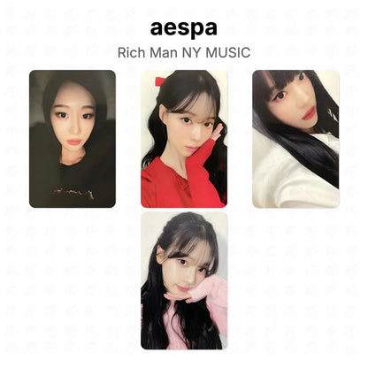 aespa Rich Man NY MUSIC Official Photocard