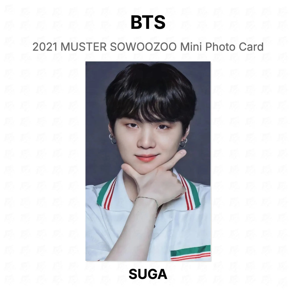 BTS 2021 MUSTER SOWOOZOO Mini Photo Card โฟโต้การ์ดของแท้