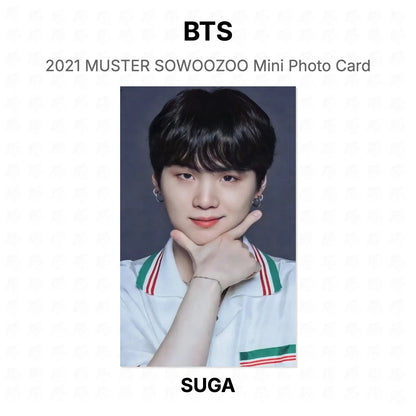 BTS 2021 MUSTER SOWOOZOO Mini Photo Card โฟโต้การ์ดของแท้