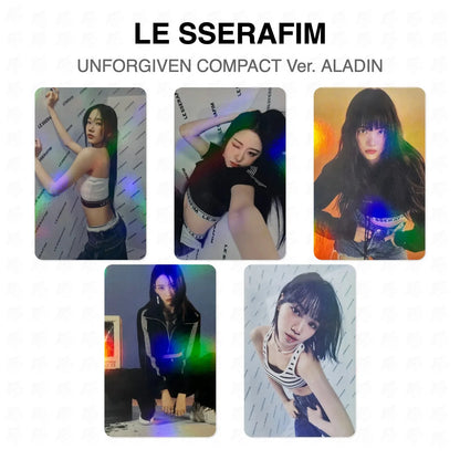 LE SSERAFIM UNFORGIVEN COMPACT Ver. ALADIN Official Photocard