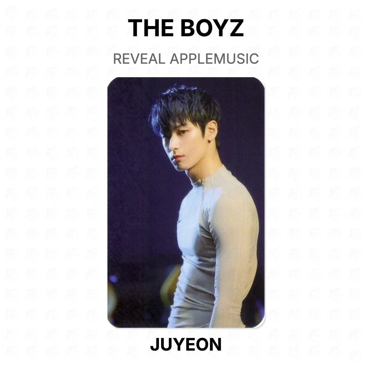 THE BOYZ REVEAL APPLEMUSIC Official Photocard