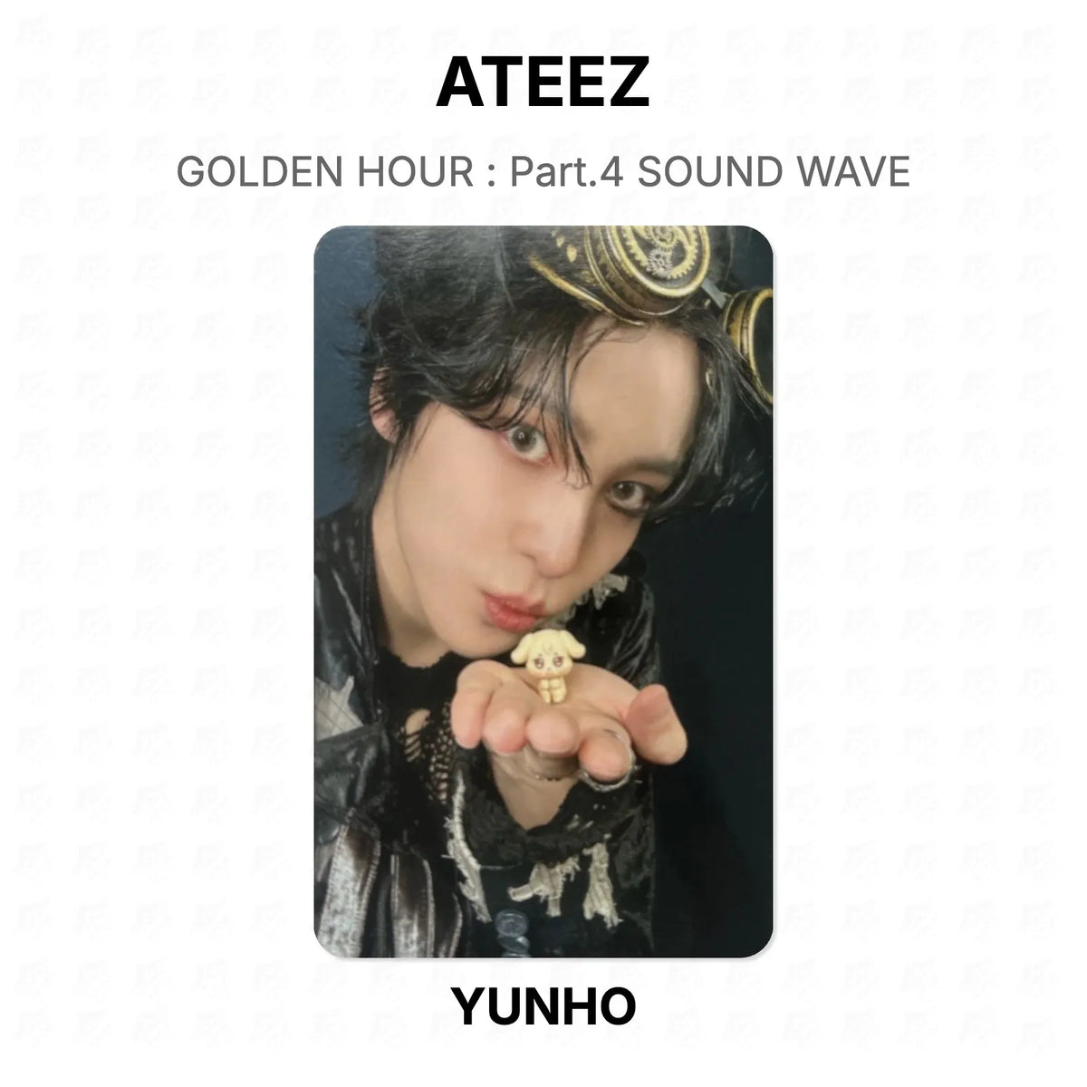 ATEEZ GOLDEN HOUR : Part.4 SOUND WAVE Official Photocard