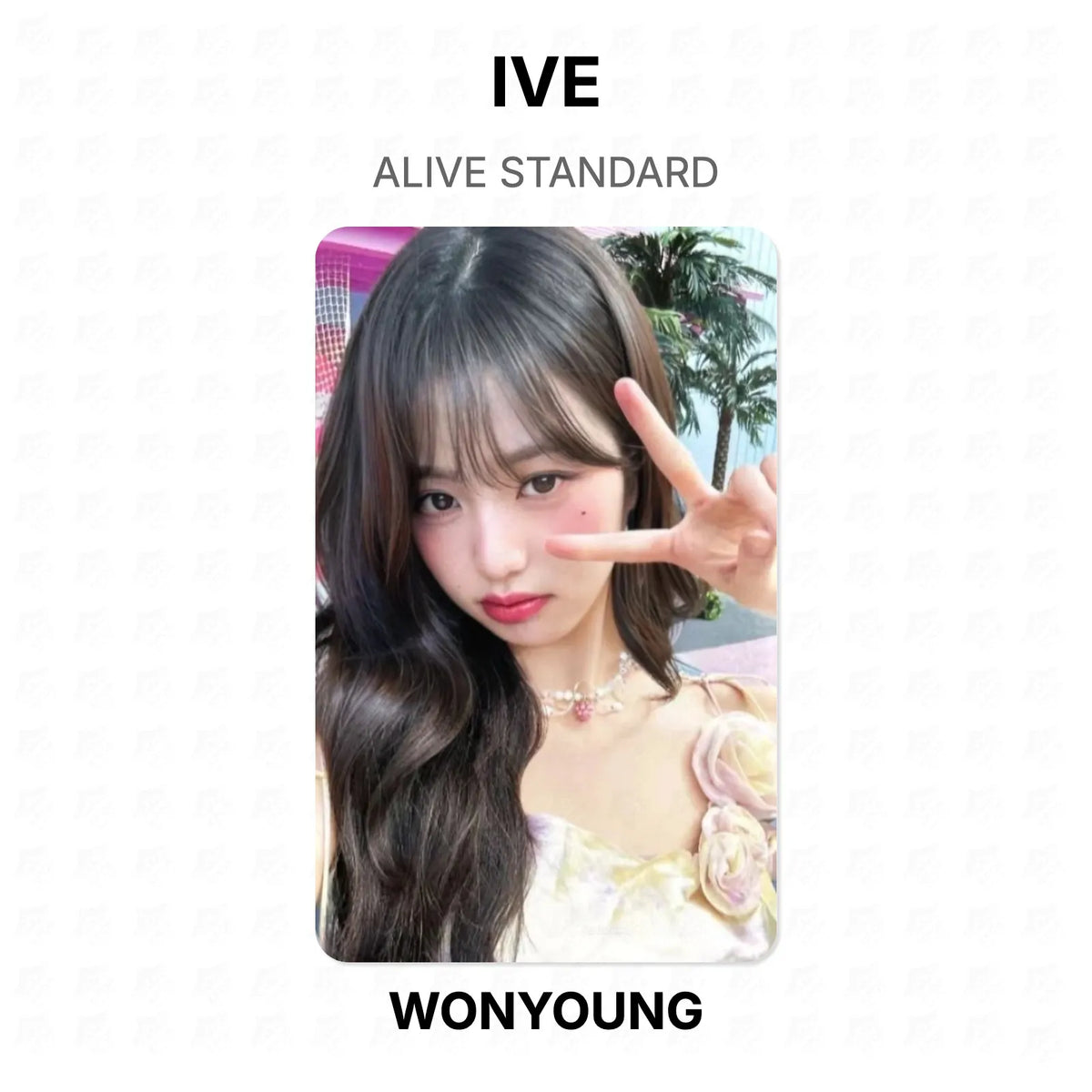 IVE ALIVE STANDARD Official Photocard