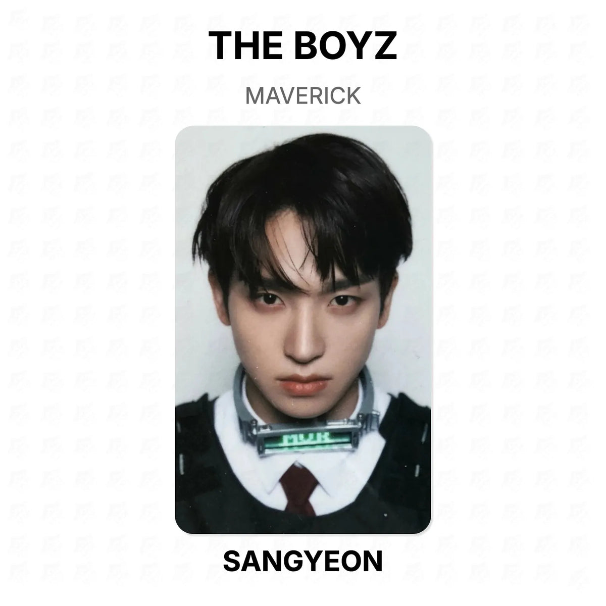 THE BOYZ MAVERICK Official Photocard