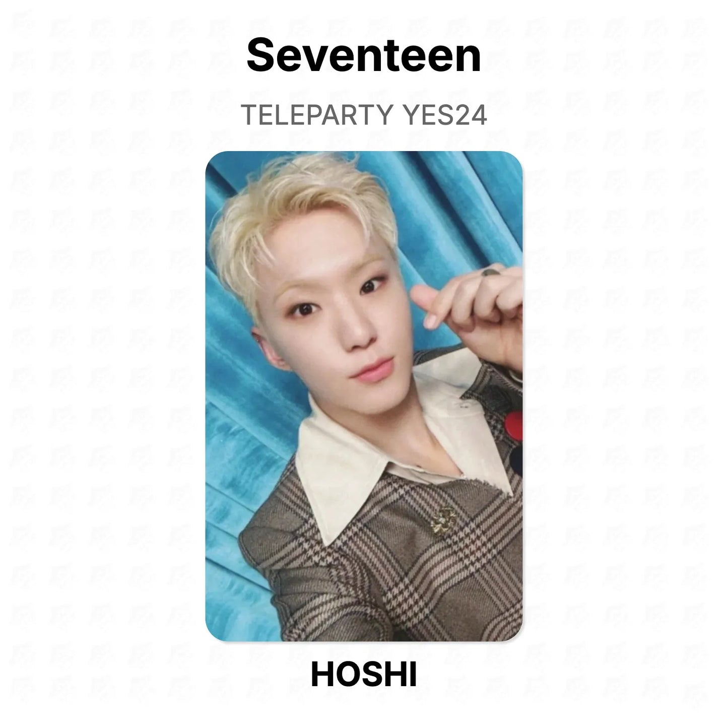 Seventeen TELEPARTY YES24 Official Photocard