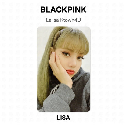 BLACKPINK Lalisa Ktown4U Official Photocard