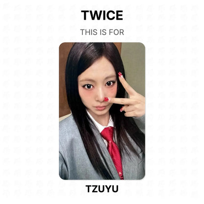 TWICE THIS IS FOR Official Photocard