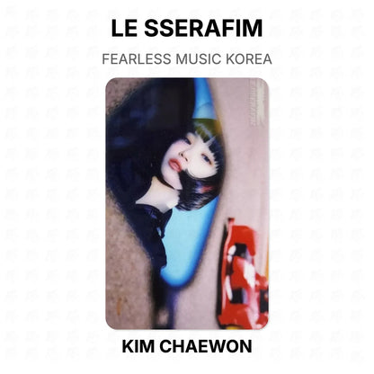 LE SSERAFIM FEARLESS MUSIC KOREA Official Photocard