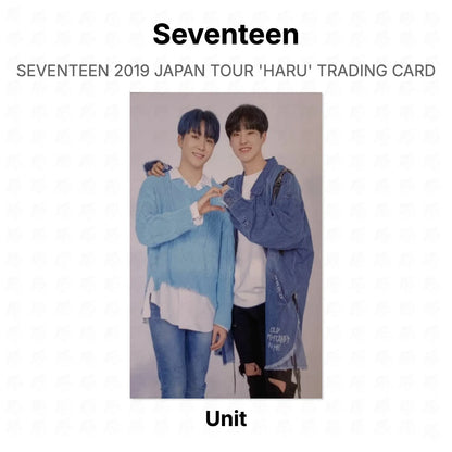 Seventeen 2019 JAPAN TOUR 'HARU' TRADING CARD Official Photocard