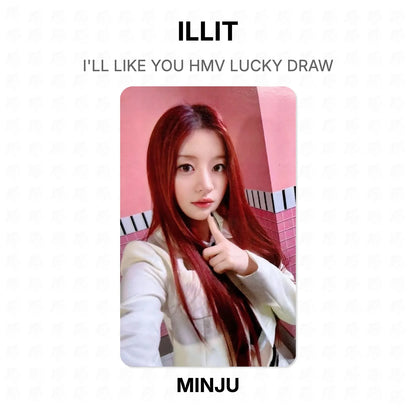 ILLIT I'LL LIKE YOU HMV LUCKY DRAW Official Photocard
