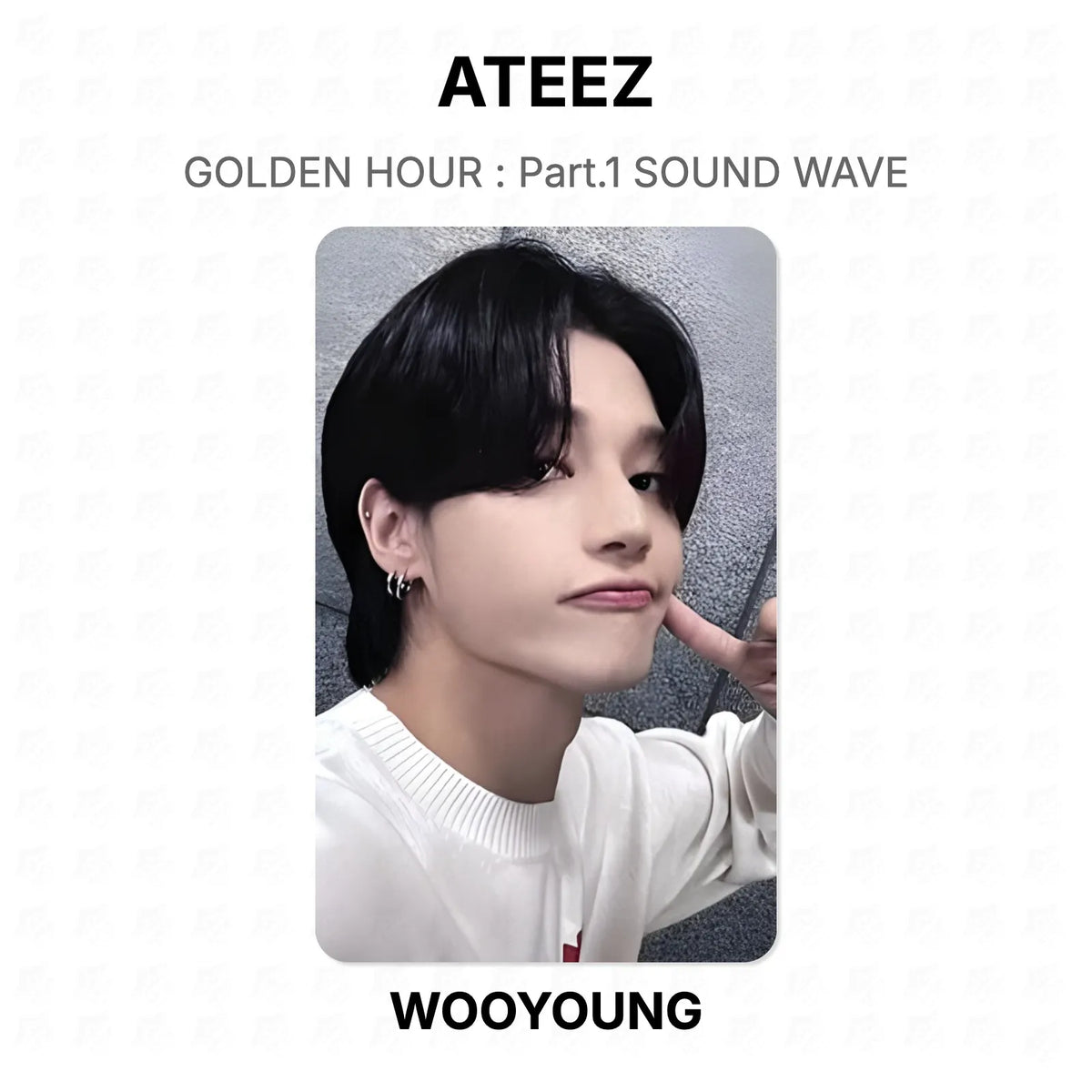 ATEEZ GOLDEN HOUR : Part.1 SOUND WAVE Official Photocard