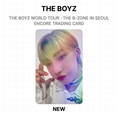 THE BOYZ WORLD TOUR : THE B-ZONE IN SEOUL ENCORE TRADING CARD Official Photocard