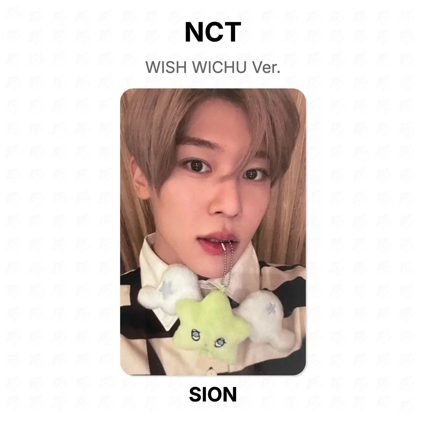 NCT WISH WICHU Ver. Official Photocard