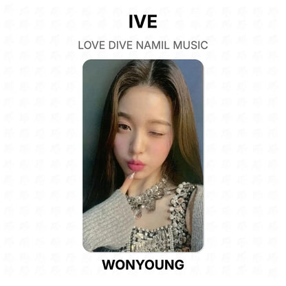 IVE LOVE DIVE NAMIL MUSIC Official Photocard