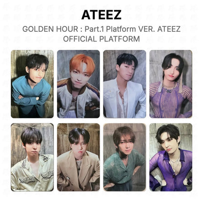 ATEEZ GOLDEN HOUR : Part.1 Platform VER. ATEEZ OFFICIAL PLATFORM Official Photocard