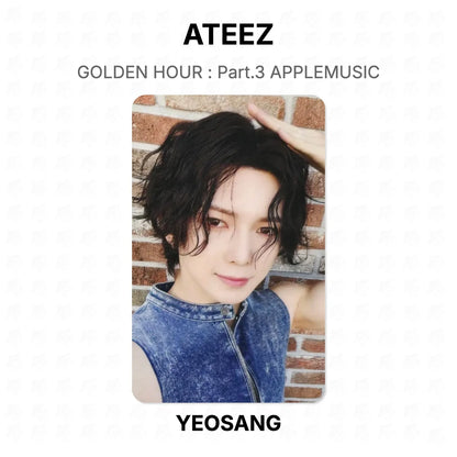 ATEEZ GOLDEN HOUR : Part.3 APPLEMUSIC Official Photocard