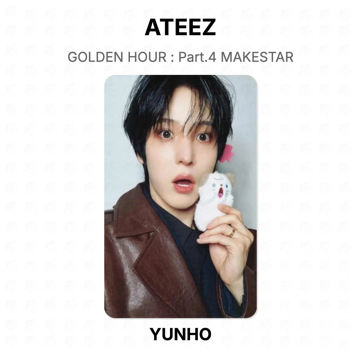ATEEZ GOLDEN HOUR : Part.4 MAKESTAR Official Photocard