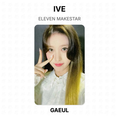 IVE ELEVEN MAKESTAR Official Photocard