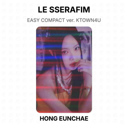 LE SSERAFIM EASY COMPACT ver. KTOWN4U Official Photocard