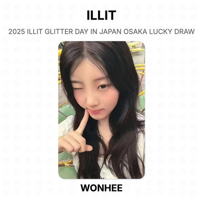 ILLIT 2025 ILLIT GLITTER DAY IN JAPAN OSAKA LUCKY DRAW Official Photocard