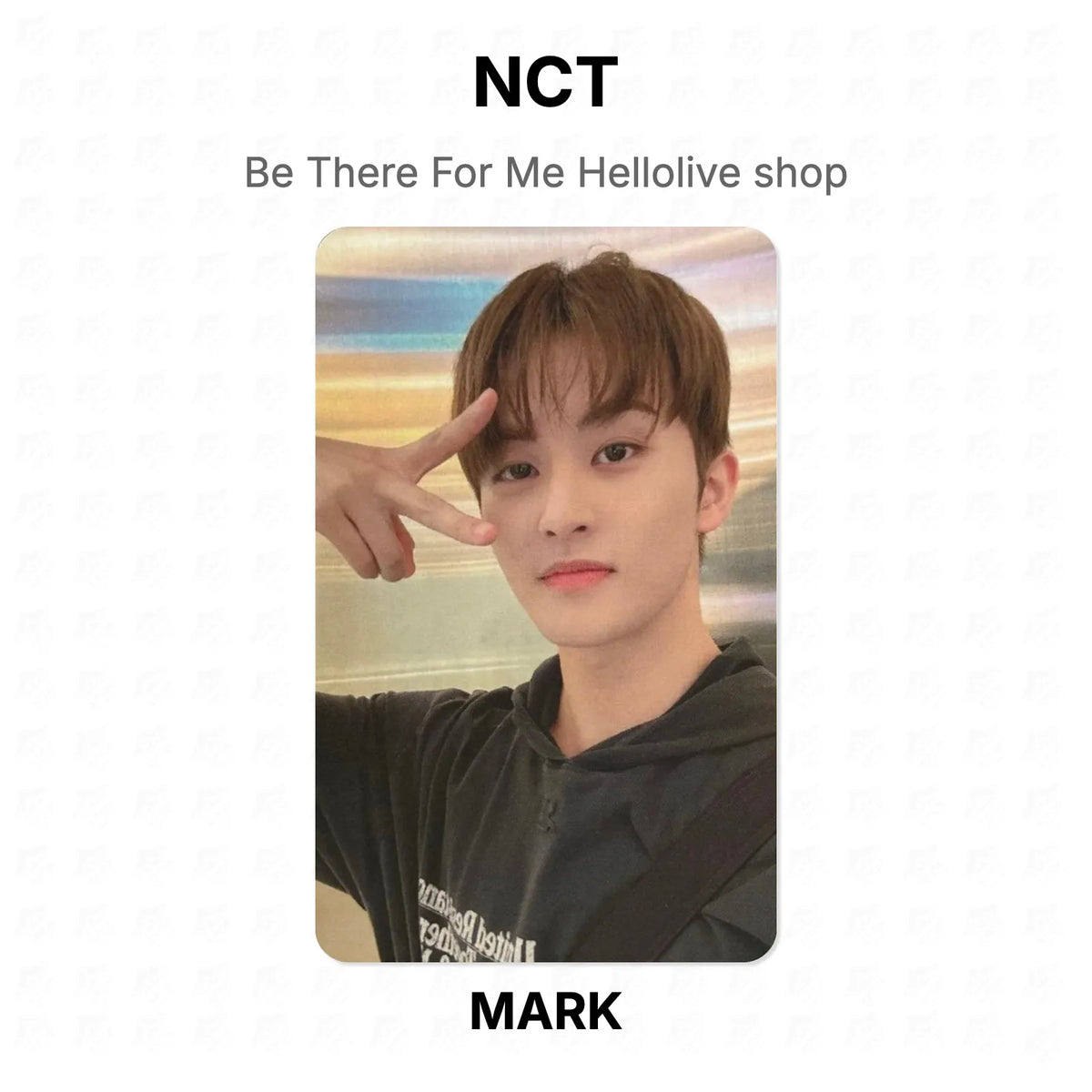NCT Be There For Me Hellolive shop Official Photocard