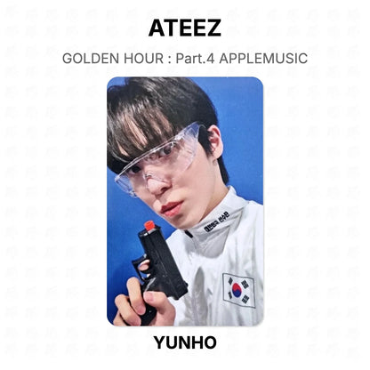 ATEEZ GOLDEN HOUR : Part.4 APPLEMUSIC Official Photocard