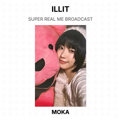 ILLIT SUPER REAL ME BROADCAST Official Photocard