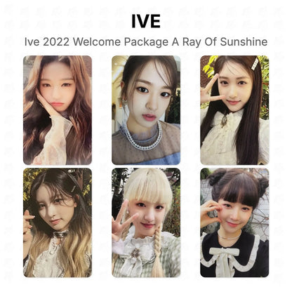 IVE 2022 Welcome Package A Ray Of Sunshine Official Photocard