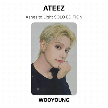 ATEEZ Ashes to Light SOLO EDITION Official Photocard