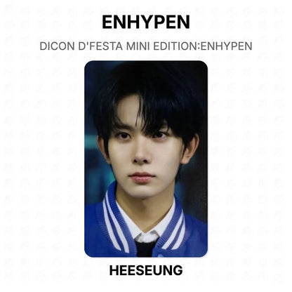ENHYPEN DICON D'FESTA MINI EDITION:ENHYPEN Official Photocard