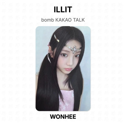 ILLIT bomb KAKAO TALK Official Photocard