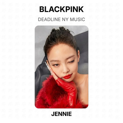BLACKPINK DEADLINE NY MUSIC Official Photocard
