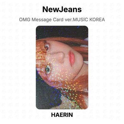 NewJeans OMG Message Card ver. MUSICKOREA Official Photocard