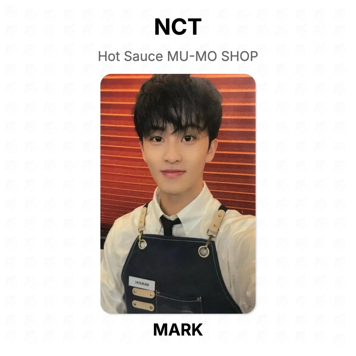 NCT Hot Sauce MU-MO SHOP Official Photocard