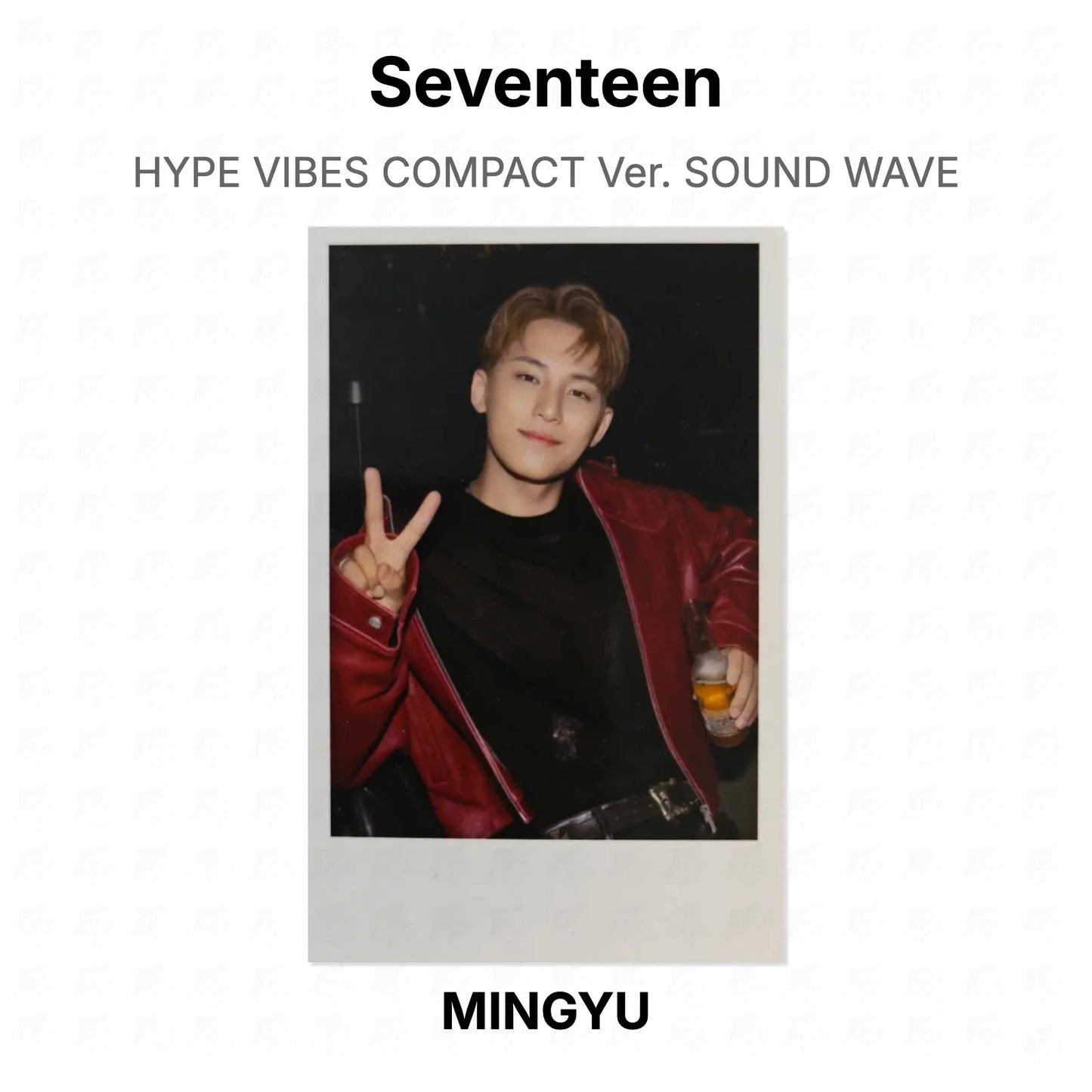 Seventeen HYPE VIBES COMPACT Ver. SOUND WAVE Official Photocard