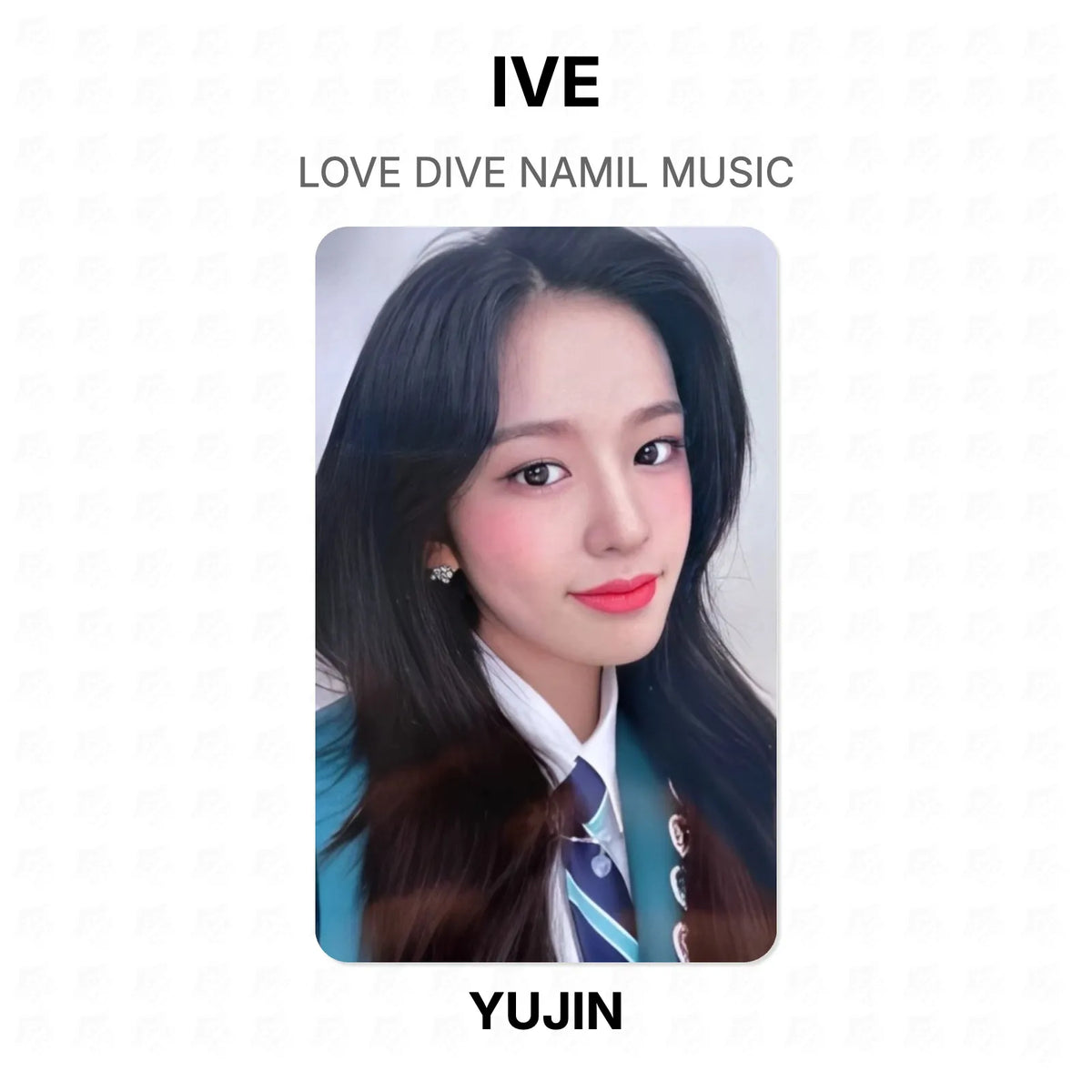 IVE LOVE DIVE NAMIL MUSIC Official Photocard