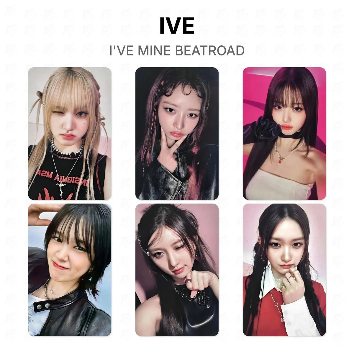 IVE I'VE MINE BEATROAD Official Photocard