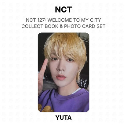 NCT 127: WELCOME TO MY CITY COLLECT BOOK & PHOTO CARD SET Official Photocard