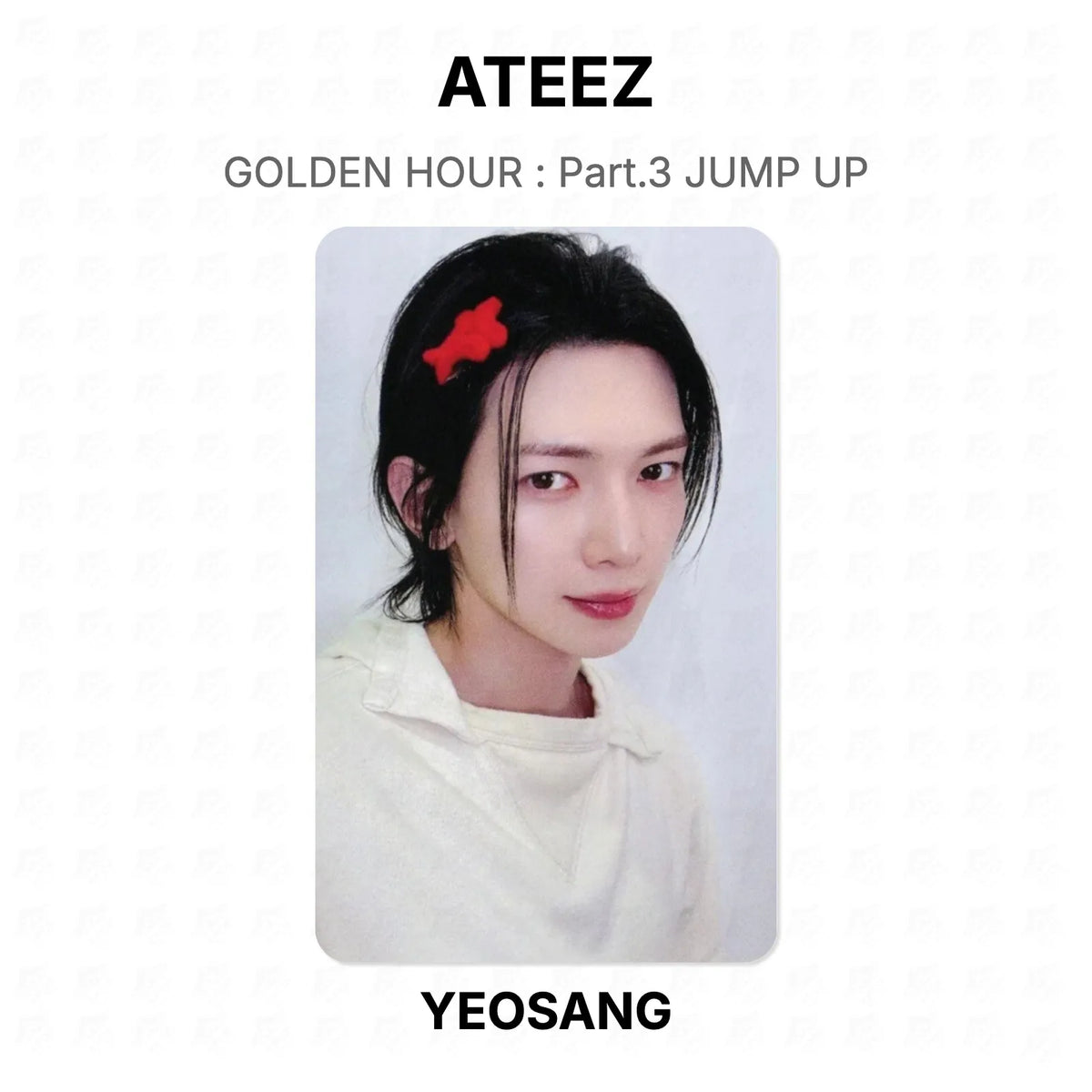 ATEEZ GOLDEN HOUR : Part.3 JUMP UP Official Photocard