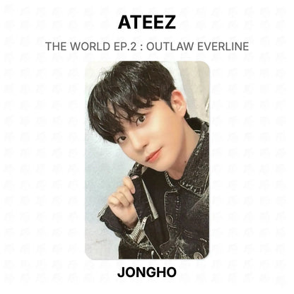 ATEEZ THE WORLD EP.2 : OUTLAW EVERLINE Official Photocard